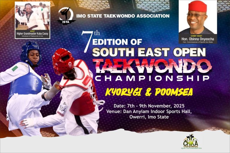 TEAM ENUGU SECURES FOUR MEDALS IN SOUTHEAST TAEKWONDO OPEN CHAMPIONSHIP IN OWERRI.