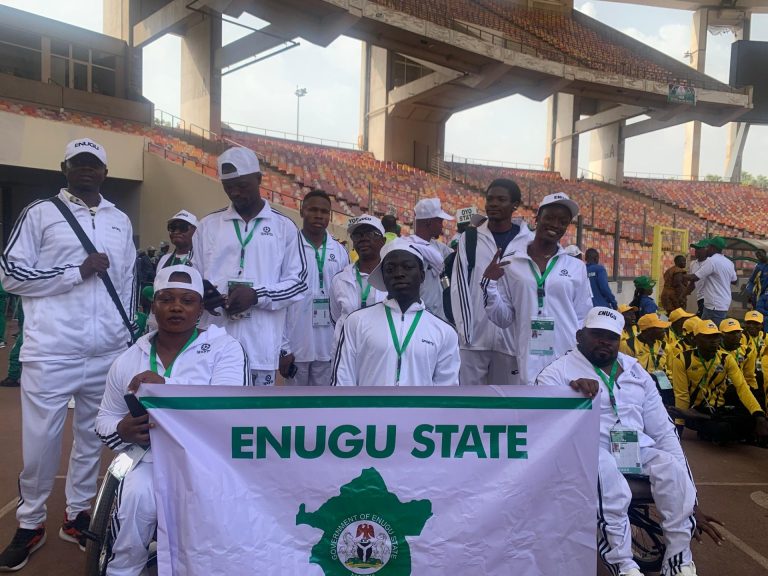 TEAM ENUGU SHINES IN PARA GAMES FESTIVAL.